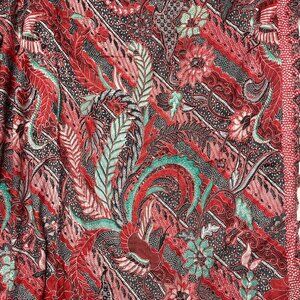 Paisley multicolored large scarf